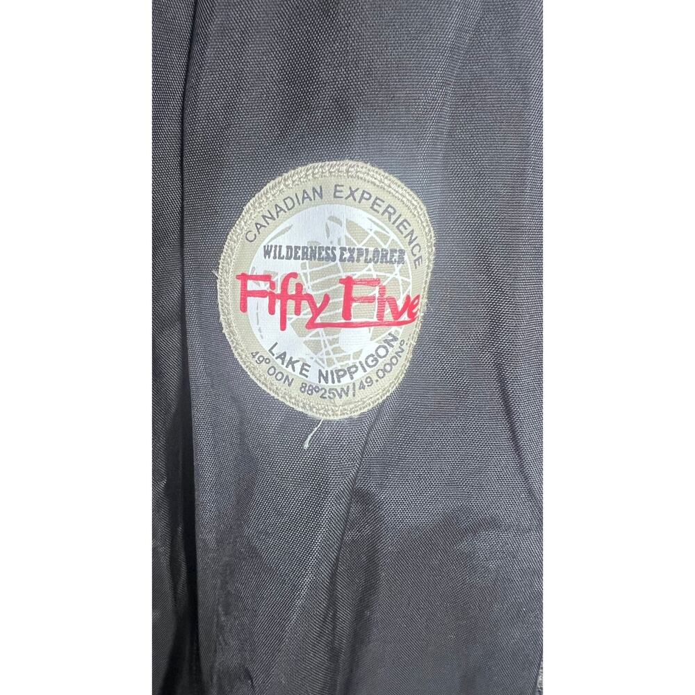 Canada Fifty Five CMB Lined Waterproof Jacket Coat Women's XL (48) Black Hooded - Picture 5 of 11